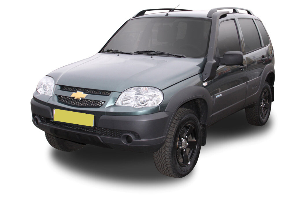 Нива Шевроле цвета хаки...