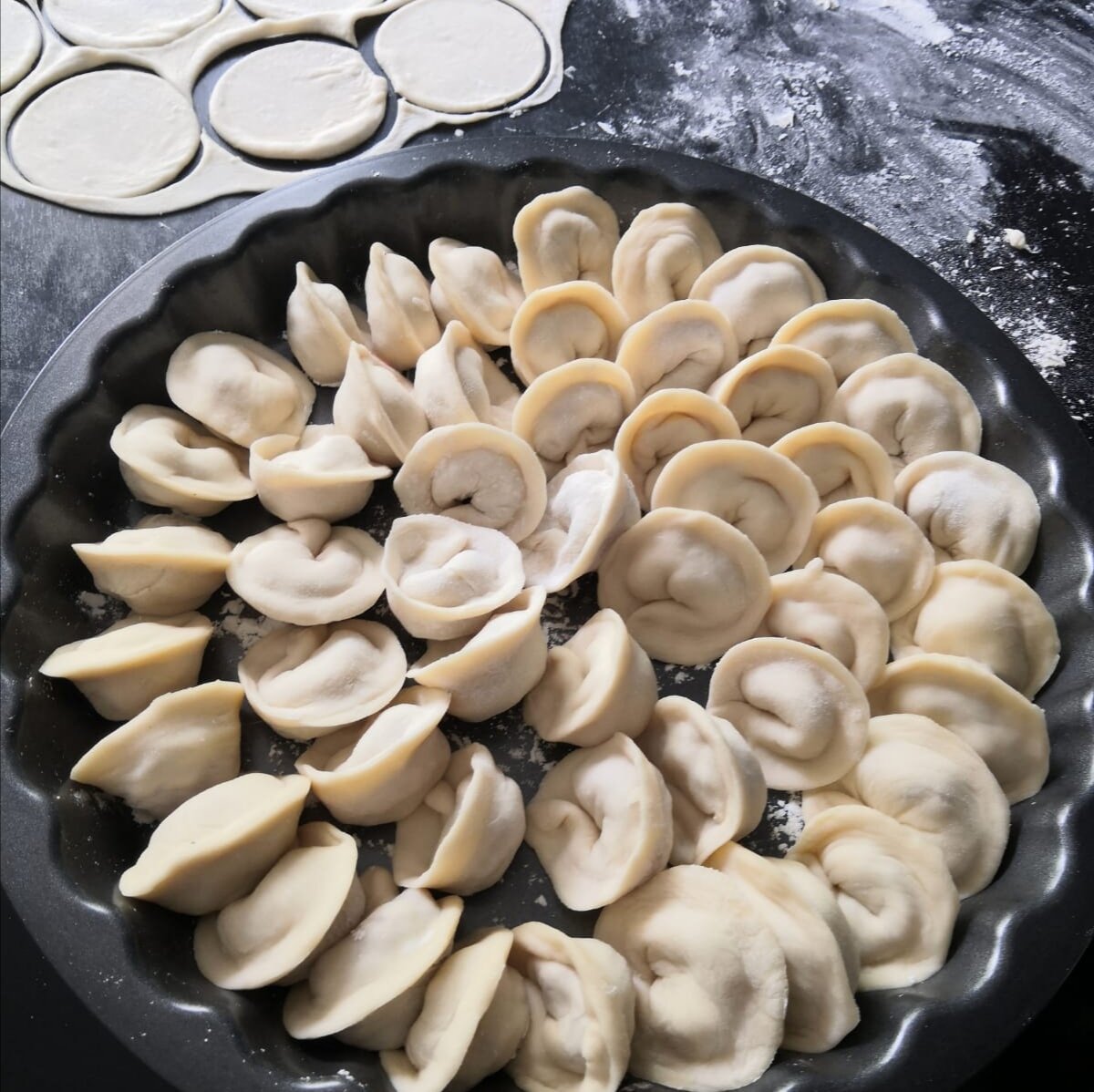 Пельмени с мясом