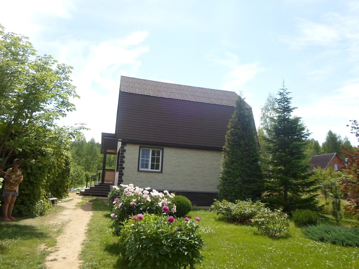 Дом обшитый сайдингом