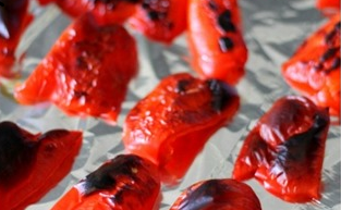 Перцы запеклись