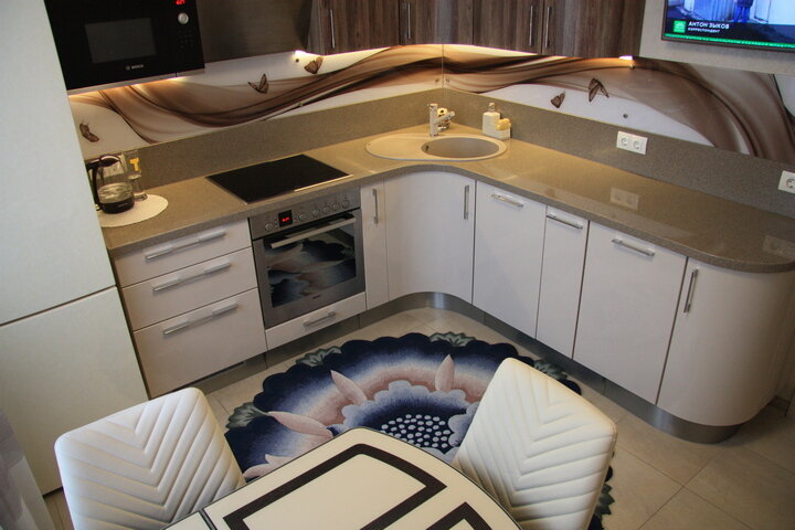 Дизайн маленькой кухни