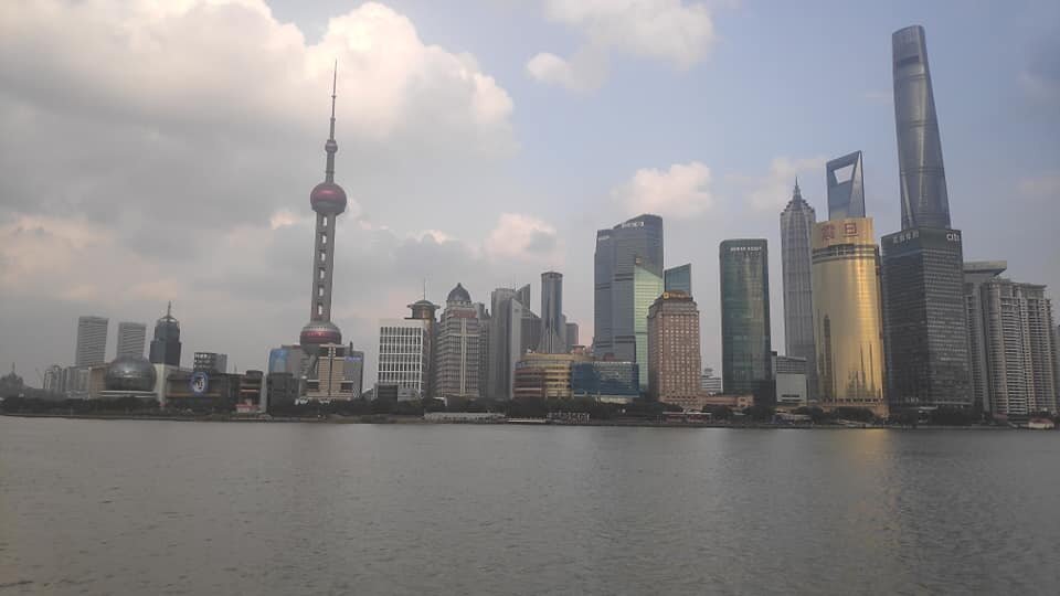 Шангхай - вид с корабля