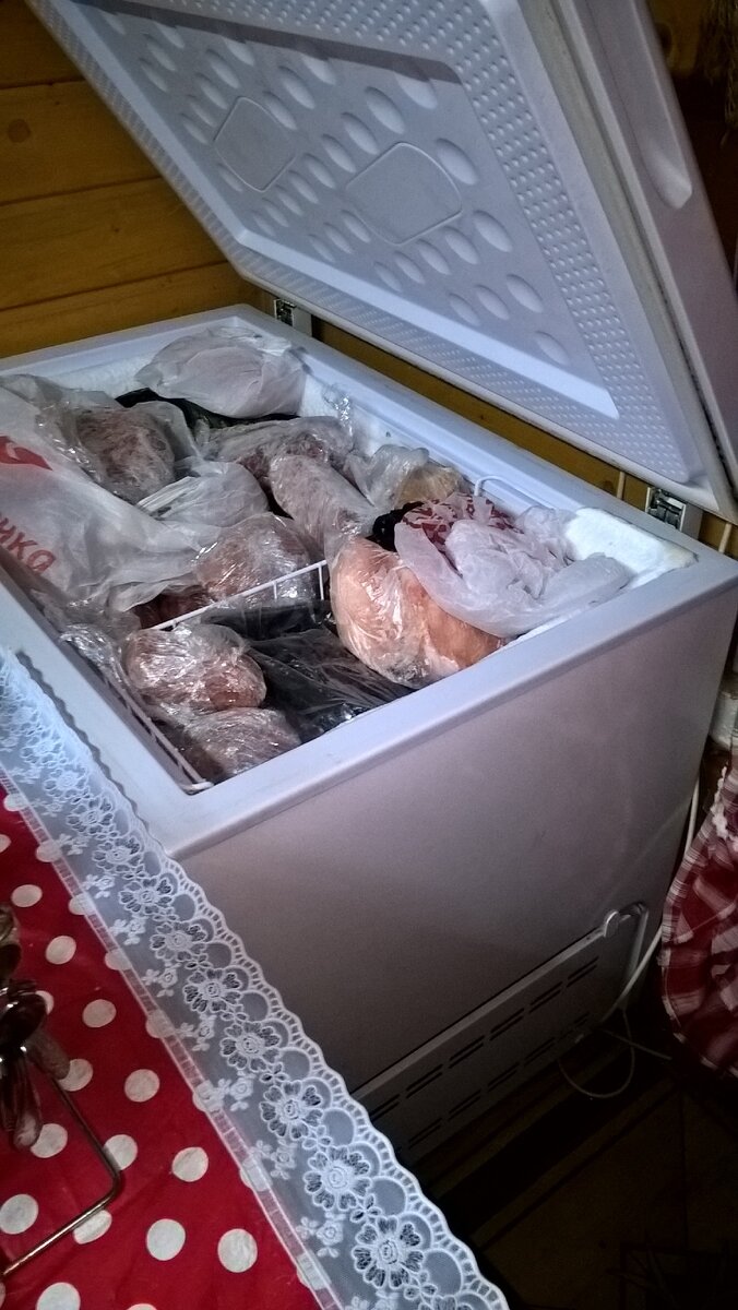 Морозильник с фаршем