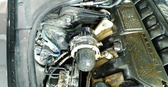 Мойка двигателя паром