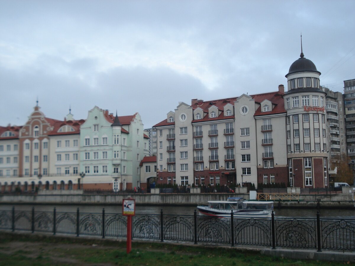 Берег реки Преголя