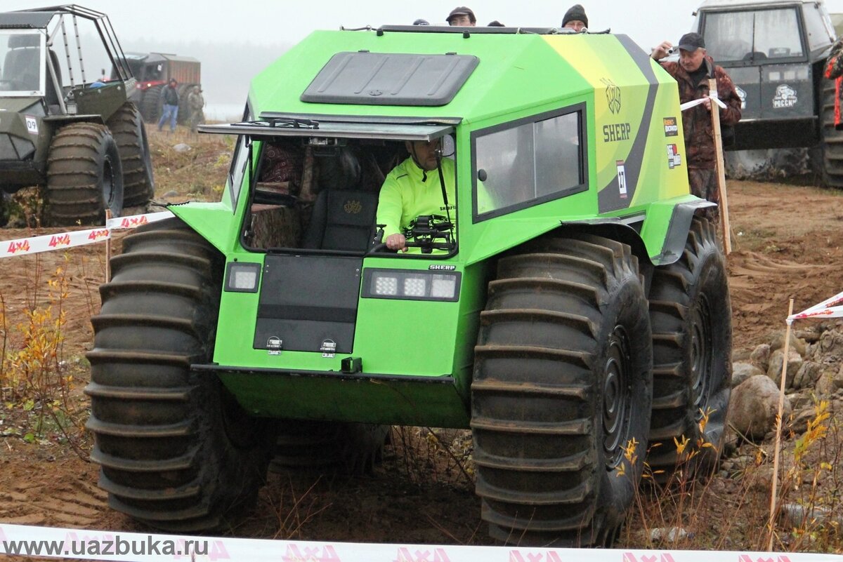 На ШЕРПе шины собственные, патентованные