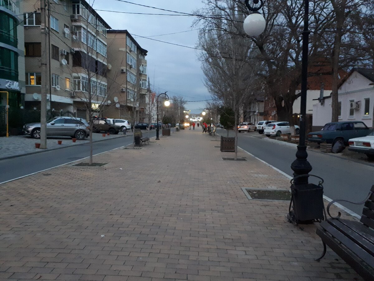 Ул.Терская, в сторону Центрального Рынка (декабрь 2019)