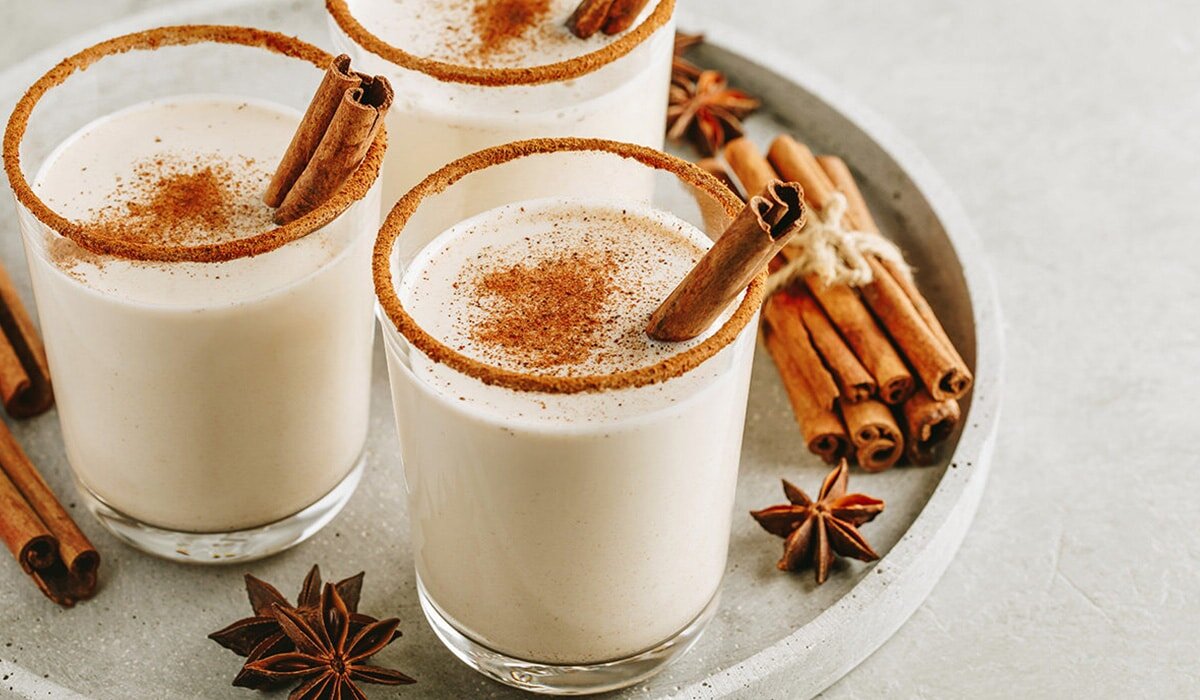 Рождественский напиток Egg nog