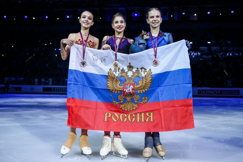 Финал гран при. Трусова Щербакова Косторная Чемпионат Европы. Анна Щербакова Трусова Косторная Александра. Фигуристки Россия Косторная Трусова Щербакова. Трусова Щербакова Косторная Чемпионат России