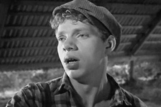 Александр Потапов  в фильме «Полустанок», 1963 год 
