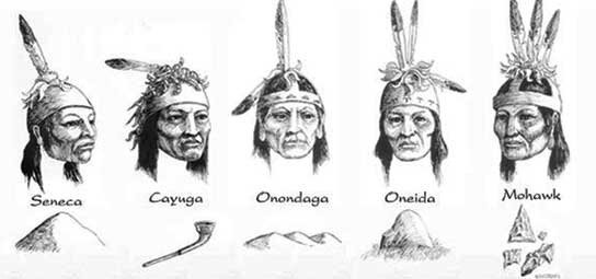 Пять ирокезских племён