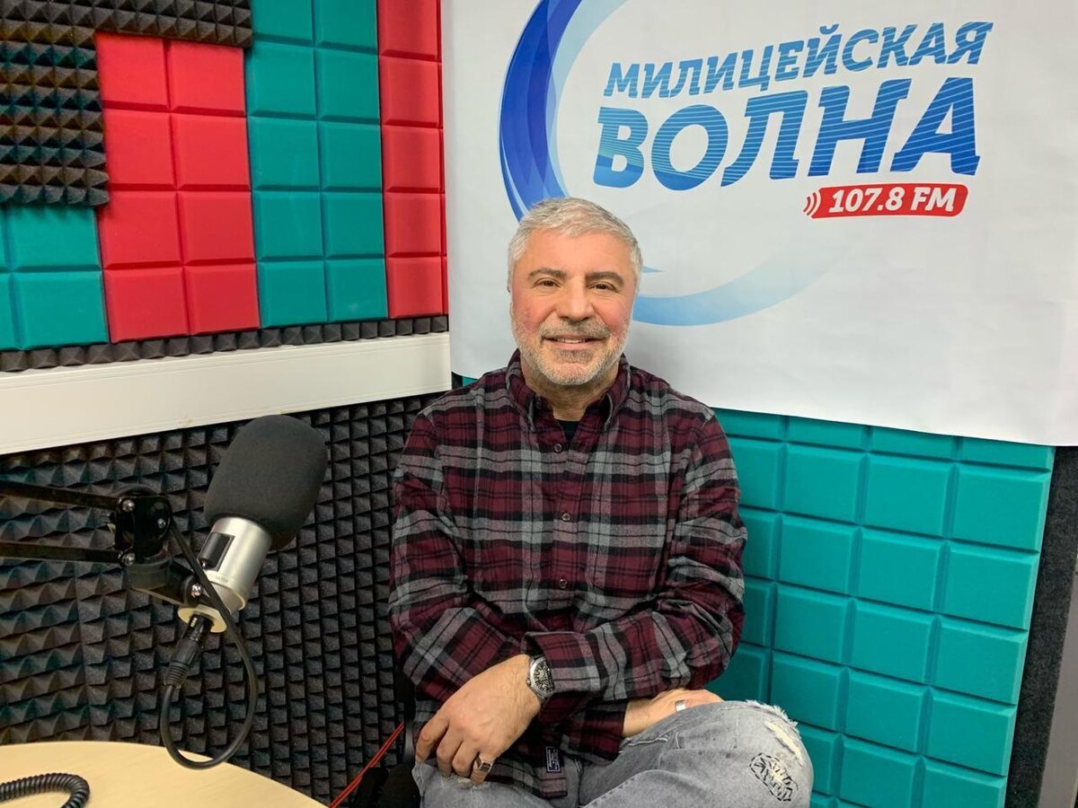 Сосо Павлиашвили на радио "Милицейская волна"