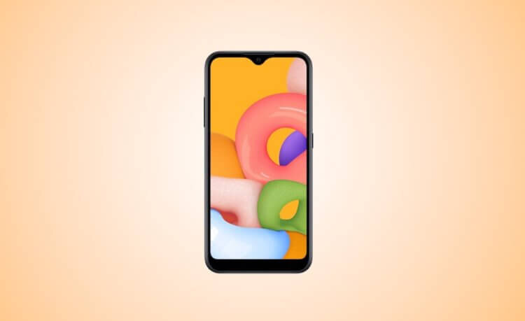 Galaxy A01 — самый дешёвый смартфон с 8 ГБ оперативки