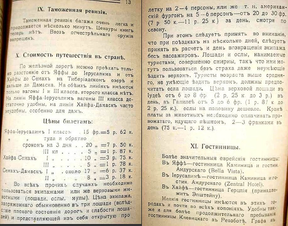 Старинные путеводители или как путешествовали туристы сто лет назад?