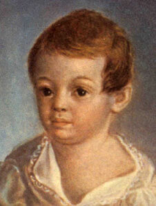 Самый ранний портрет маленького Пушкина