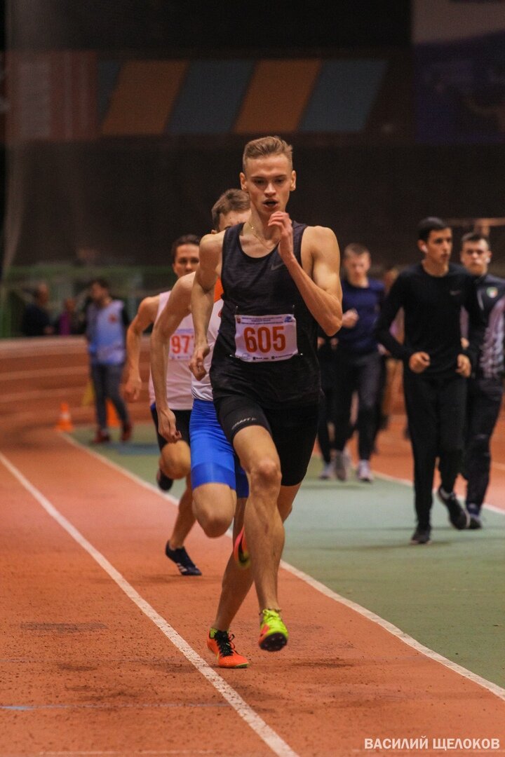 Максим Тиряков на дистанции. Фото - Василий Щелоков.