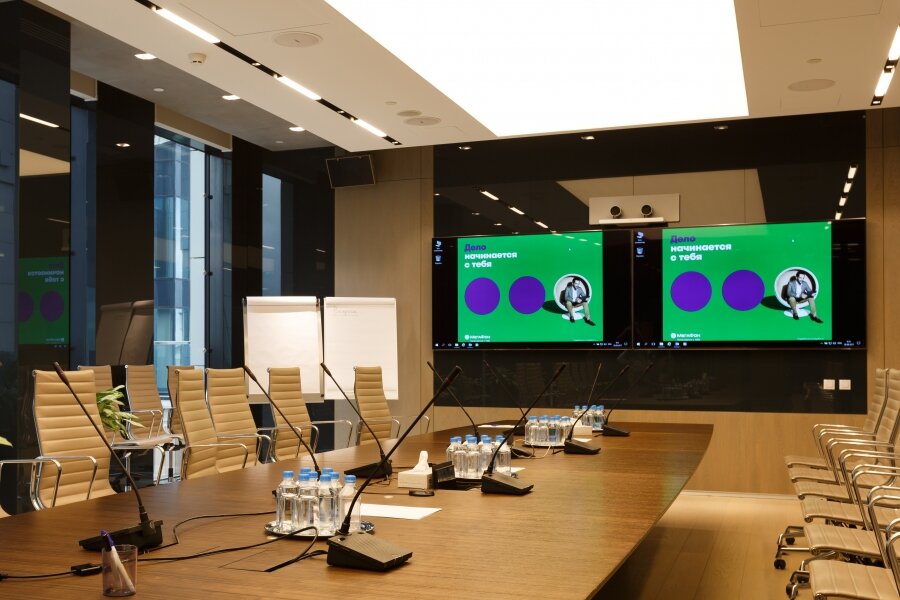 Переговорная комната.