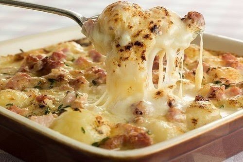 Французский картофель на молоке