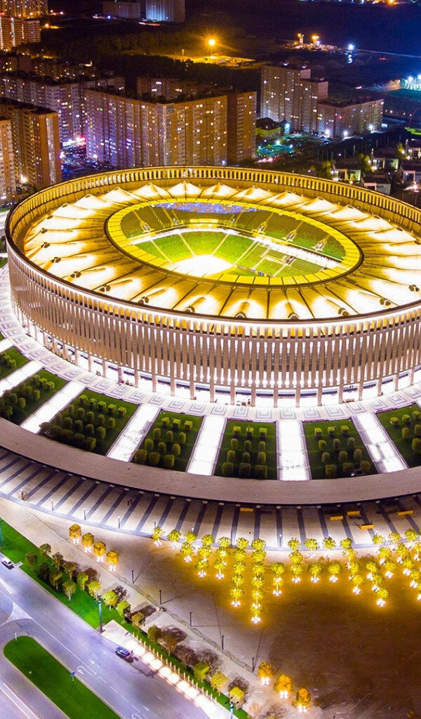 Знаменитый стадион Краснодар