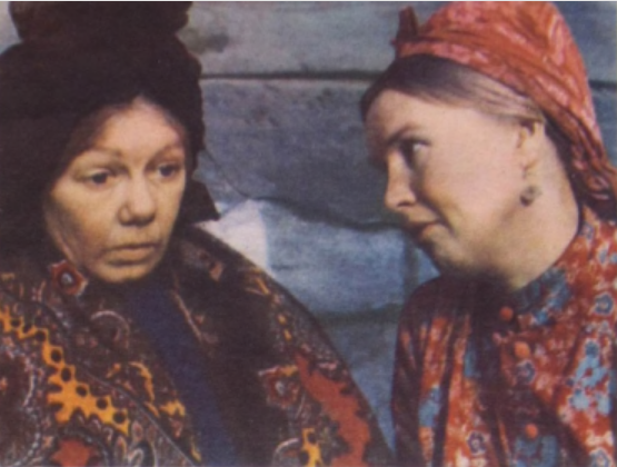 Фото со съёмок. Людмила Шагалова и Екатерина Савинова