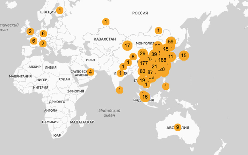 Коронавирус в россии новости сегодня карта