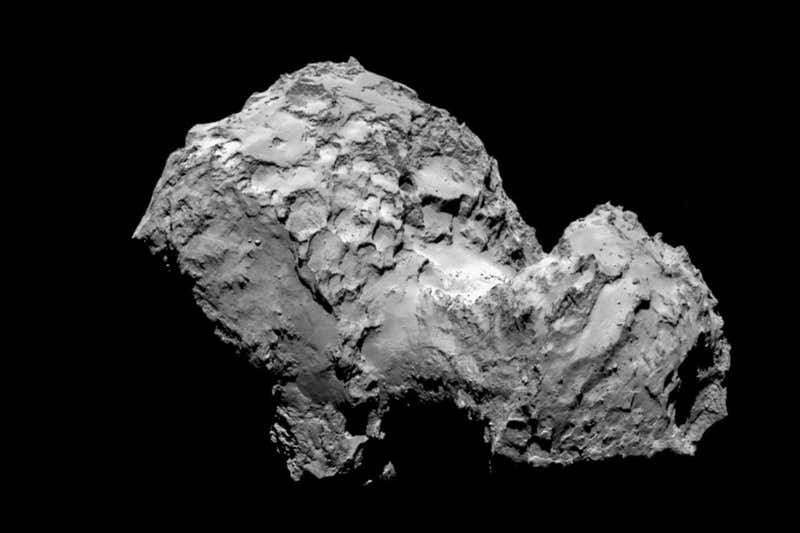 Комета 67Р/Чурюмова-Герасименко. Источник: ESA / Rosetta 