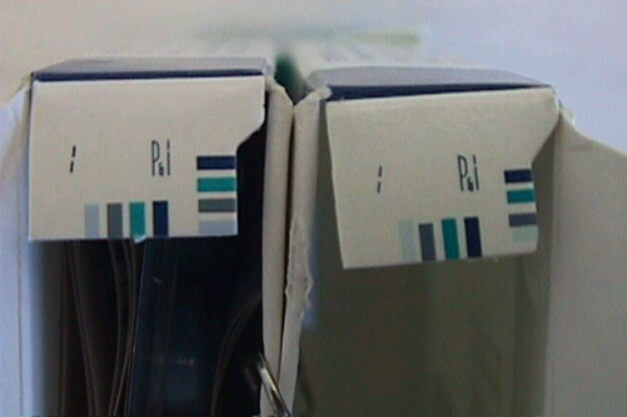 Упаковка поддельных лекарств