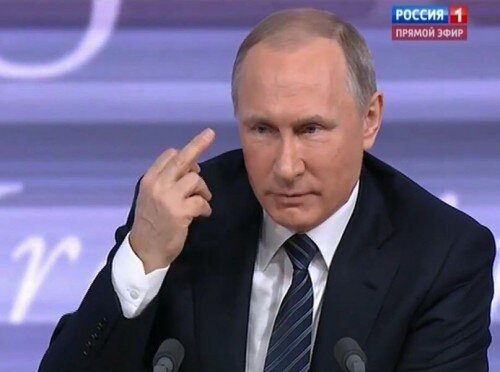 Жест Путина каждый раз когда он чешет глаз .