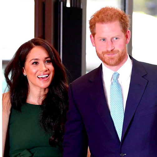 Меган и Гарри/ Instagram @sussexroyal