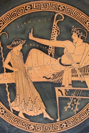  Гетера, танцующая на симпосии. 5-3 век до н.э. 