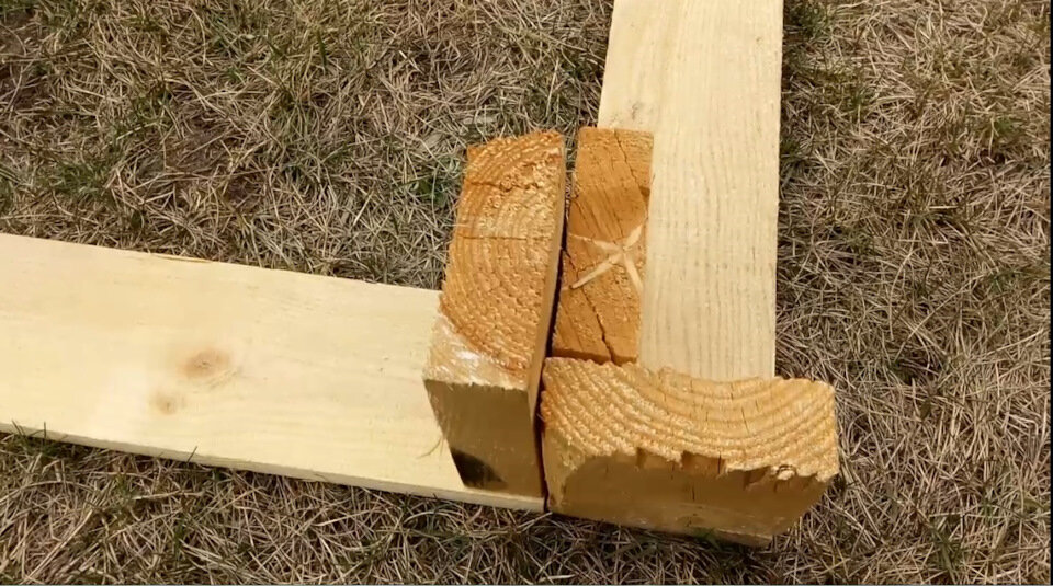 Внешний угол снаружи