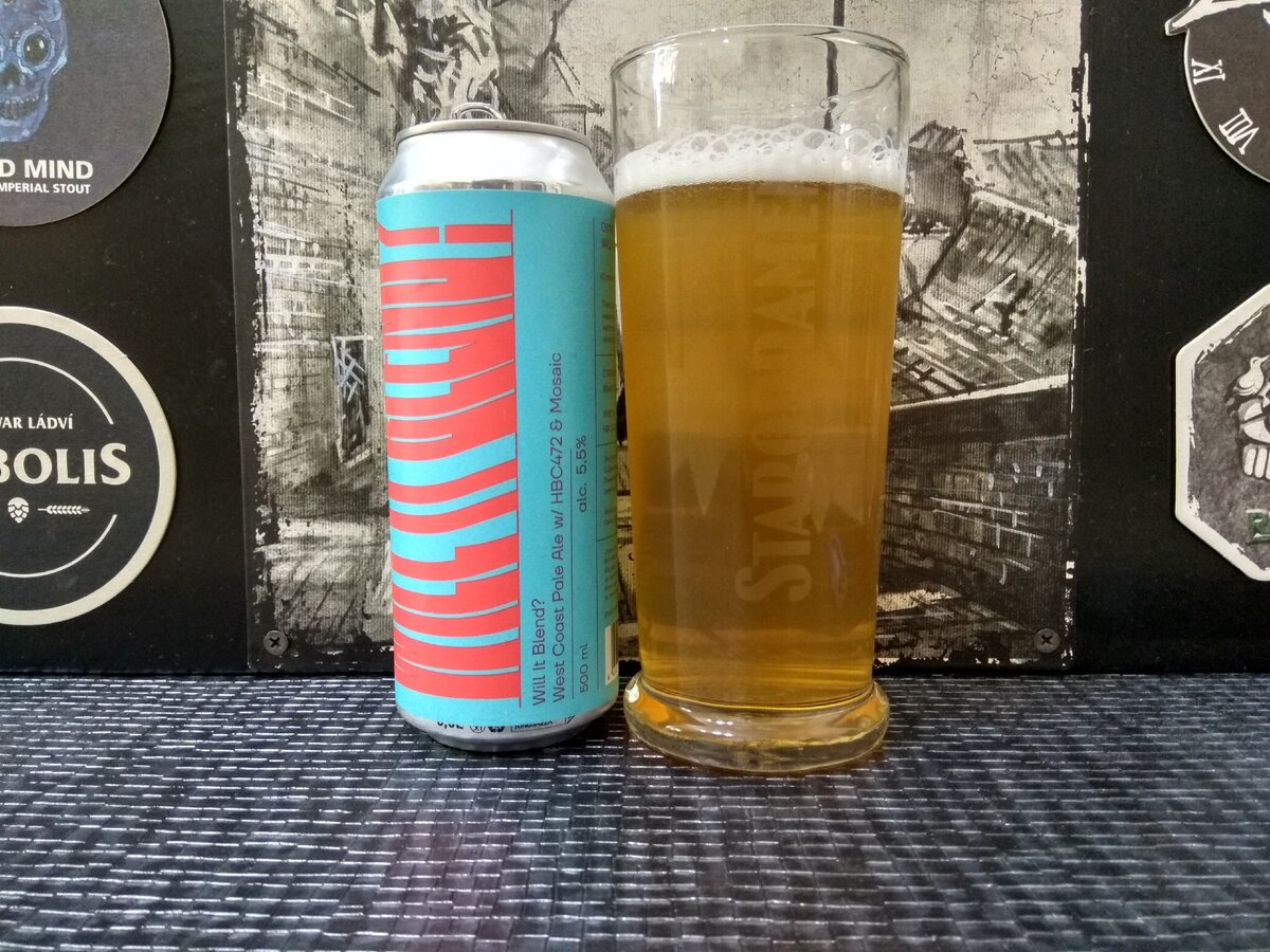 Will it blend? в бокале Staropramen