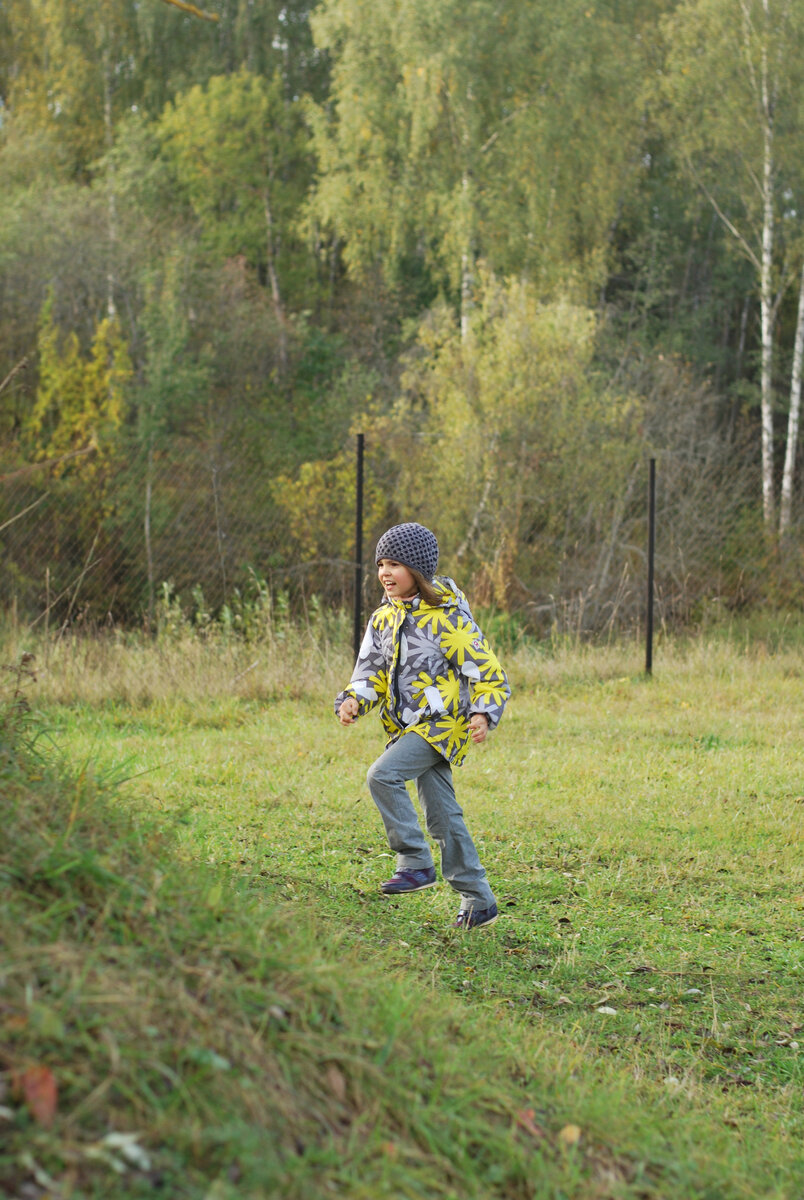 Детям есть где побегать.