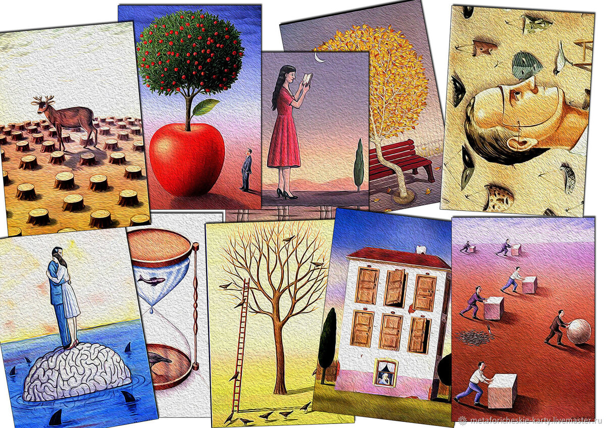 метафорические карты ждут ваших ассоциаций