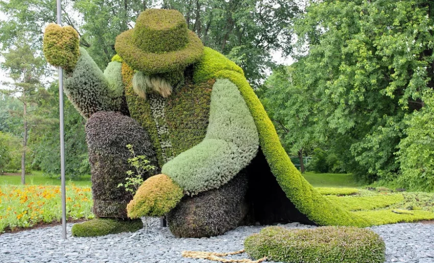 12 идей по созданию садовых фигур своими руками: делаем гномов, грибы, поросят и другие украшения