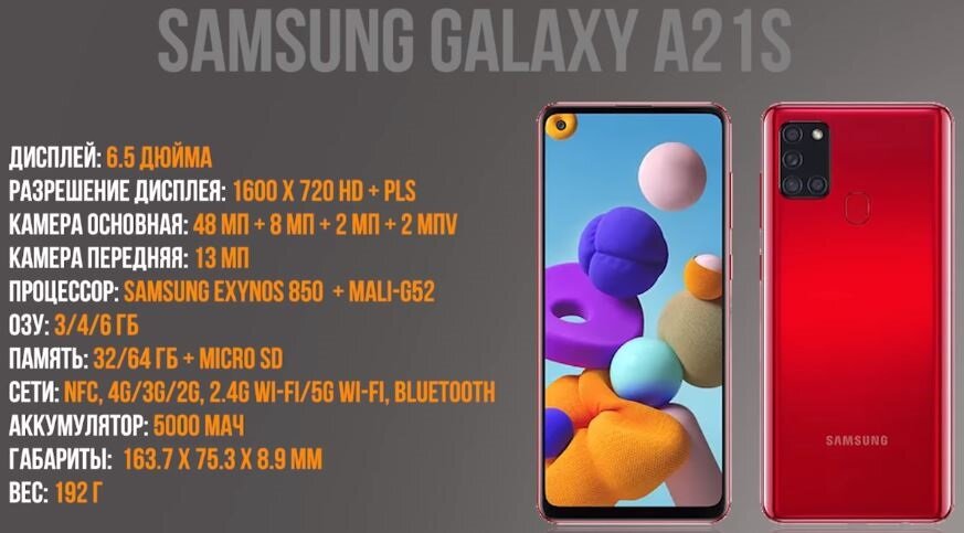 Samsung Galaxy A21s