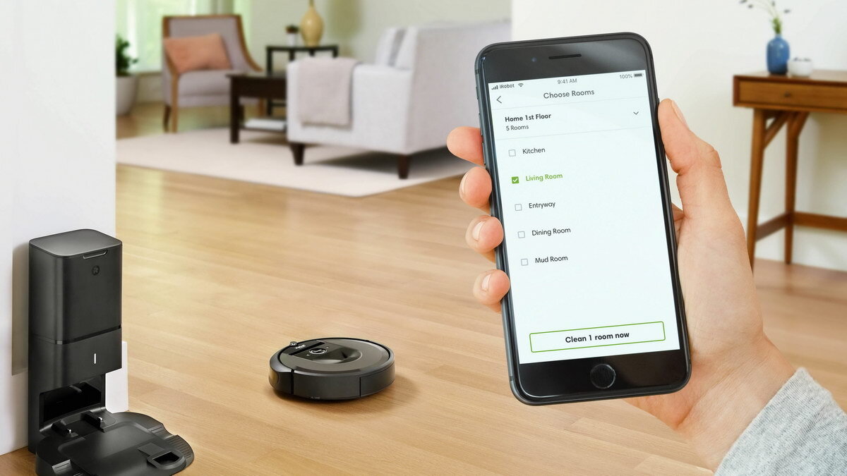 Робот-пылесос, работающий по расписанию