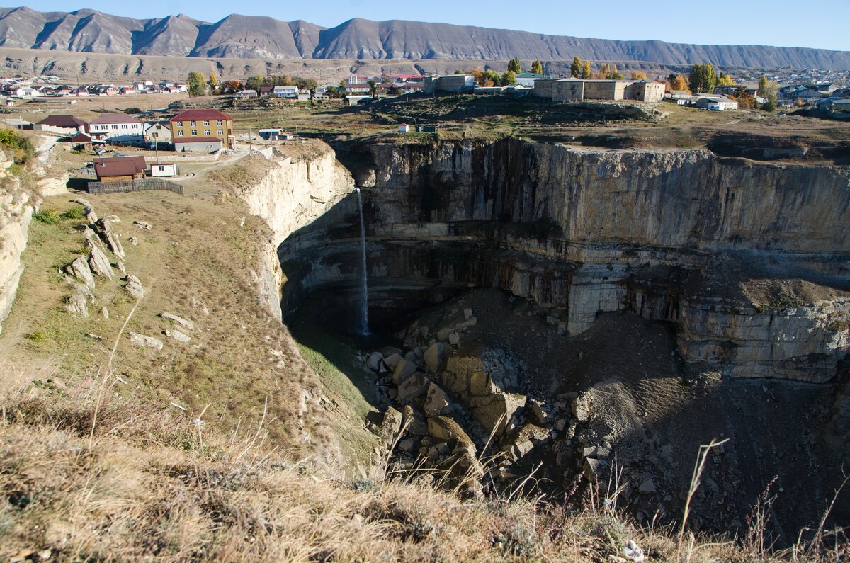 Водопад тобот в дагестане фото