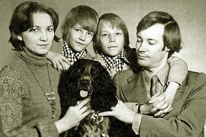 Семья Владимира Конкина