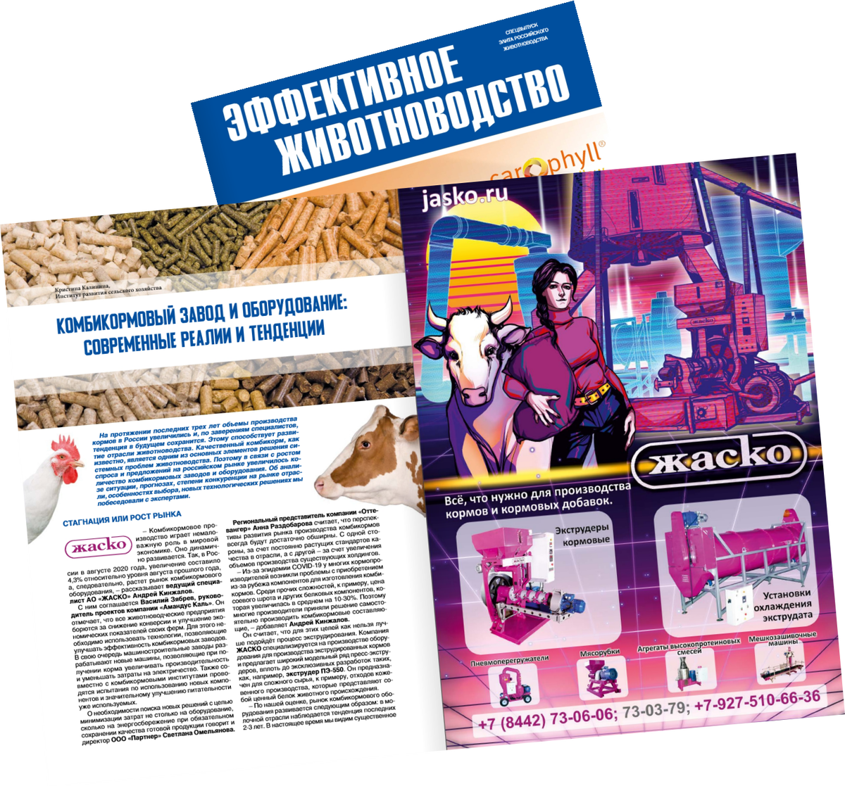  Статья в журнале "Эффективное животноводство"
