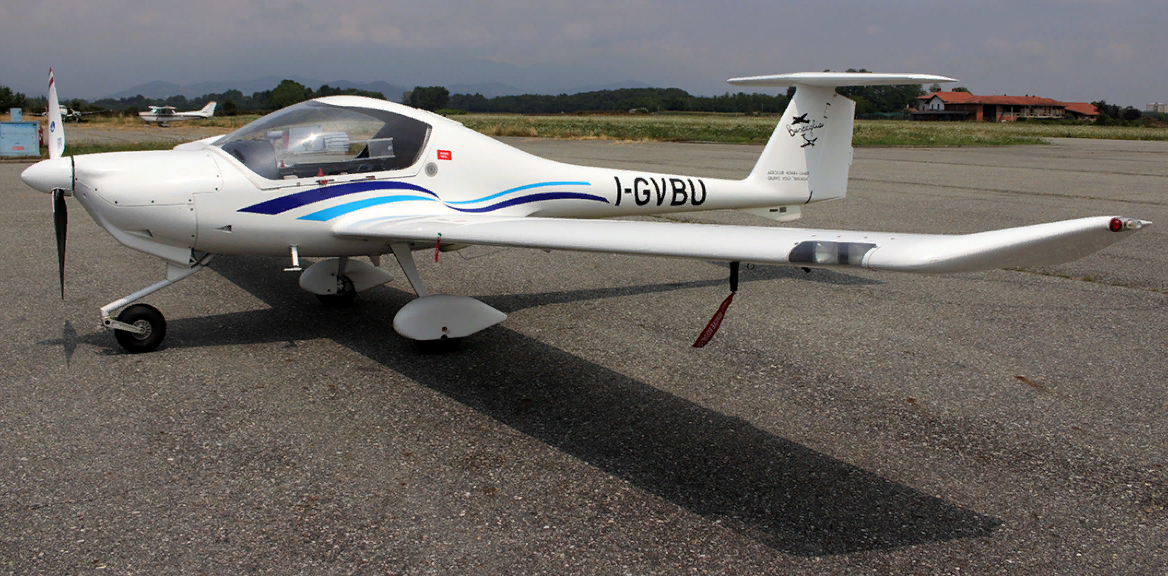 Пример модели самолета, на котором выполнялся полет.