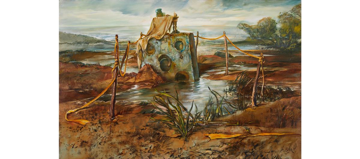 Protected, 60.3 × 91.4 cm. Масло. $36,000 