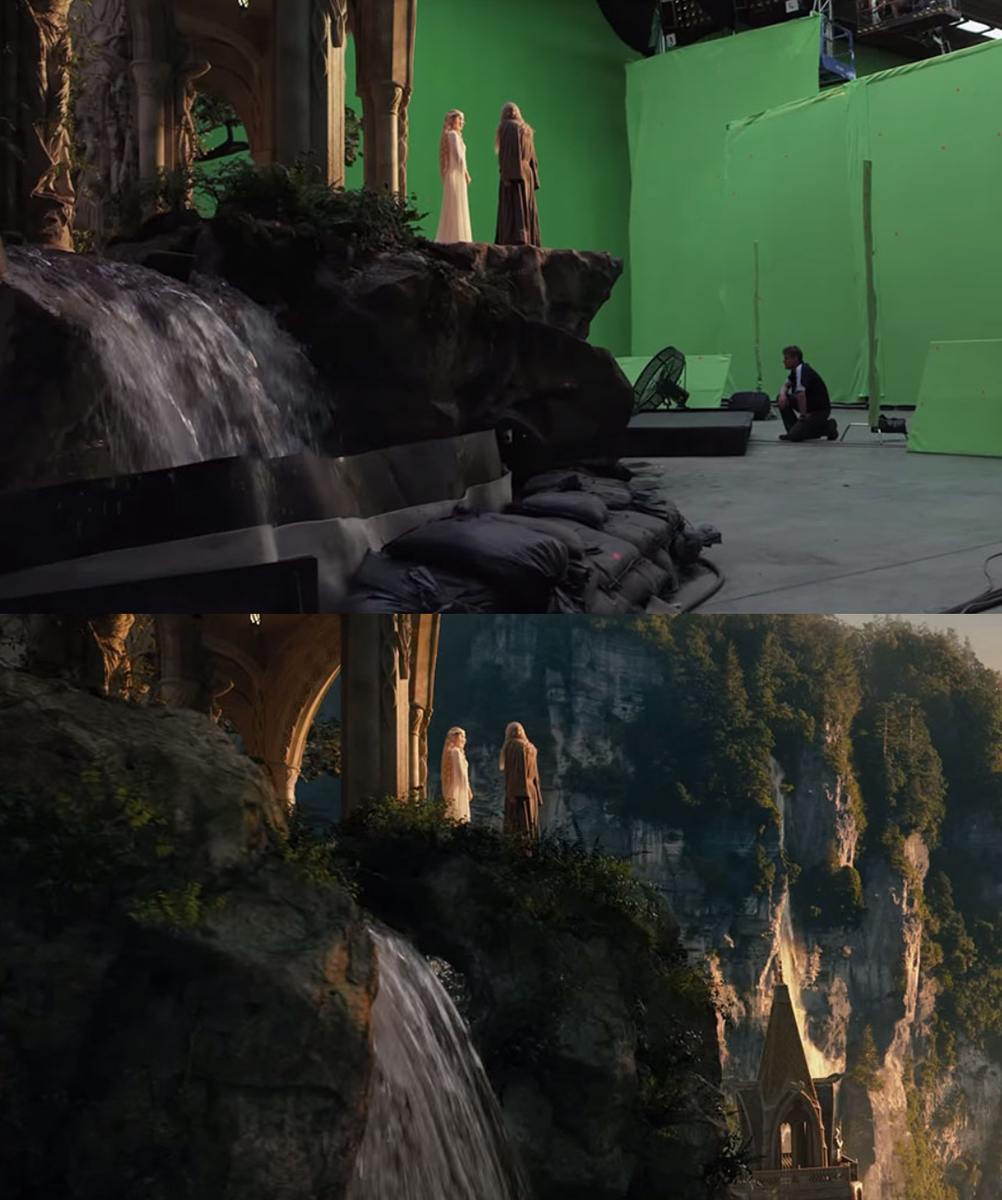 Гарри поттер до и после спецэффектов. Спецэффекты съемки. Кадры до и после наложения спецэффектов. Под спецэффектом. Спецэффекты аватара.