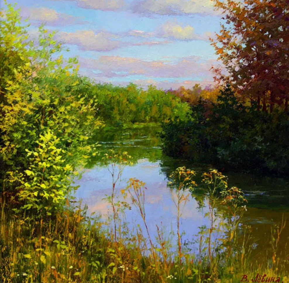 Названия картин дмитрия левина