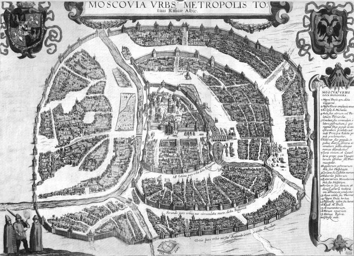 Карта с сайта: moscowchronology.ru