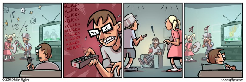 Художник: Кристиан Нюгард (Kristian Nygård, @optipesscomic)