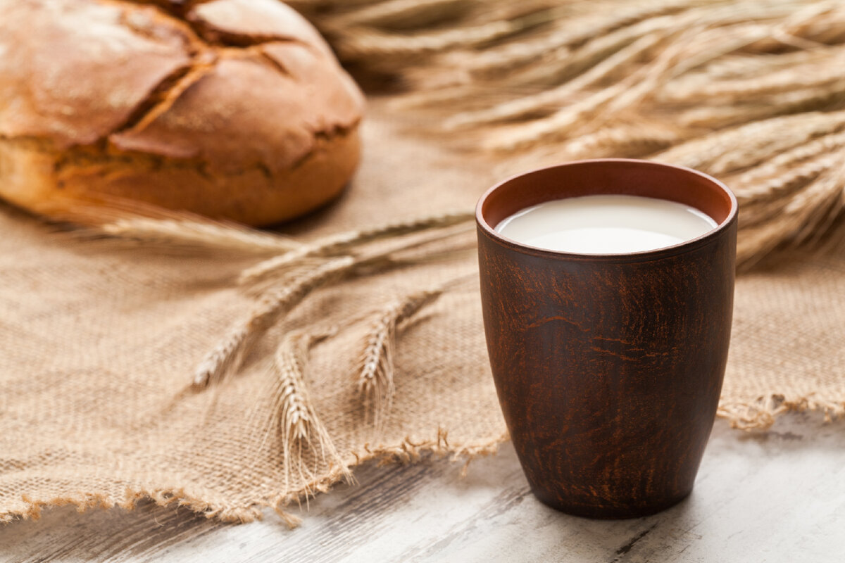 Молоко топленое.