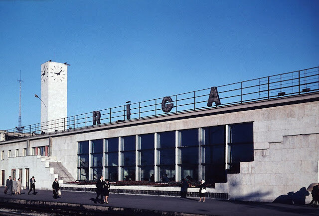 Впервые я увидел Центральный вокзал Риги в 1975 году. Фото Гунар Айдерс.
