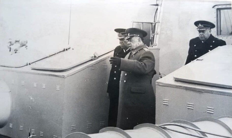 Адмирал флота Егоров Георгий Михайлович .