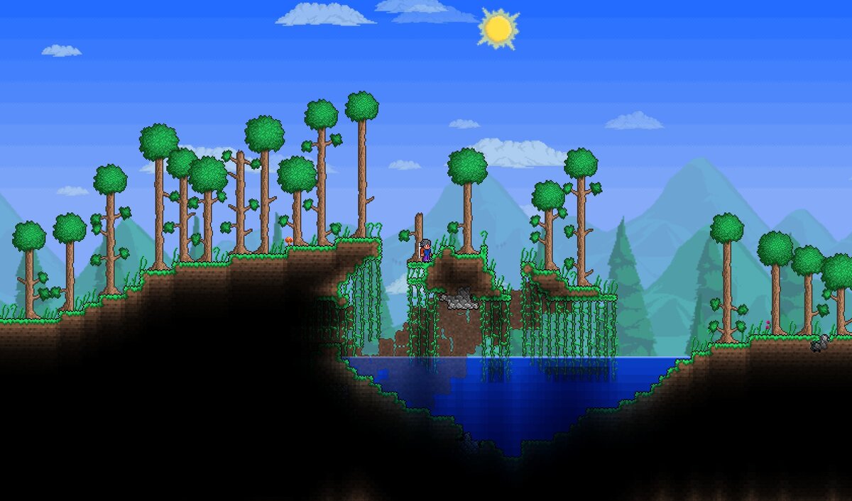 Красивое озеро